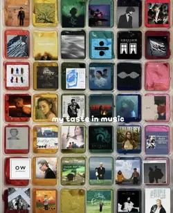 my taste in music 