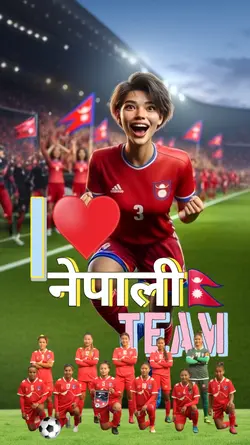 Nepali Football Girl