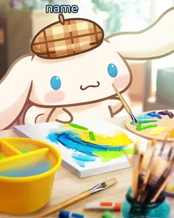 Cinnamoroll painting