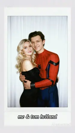 me & tom holland