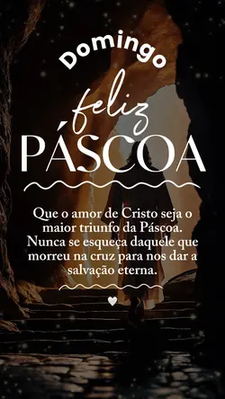 Feliz Páscoa 