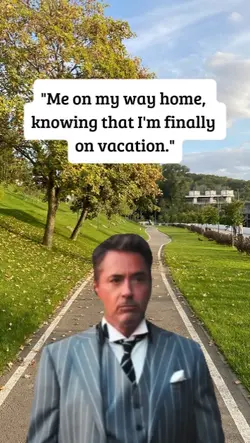 finally on vacation