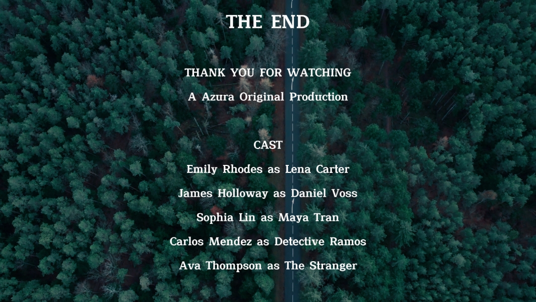 Crédits Outro