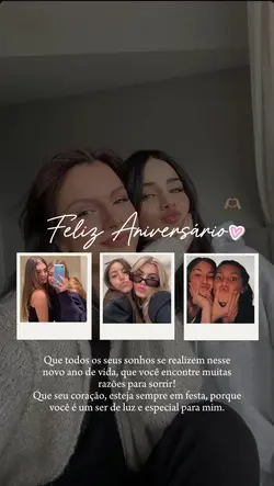 feliz aniversário