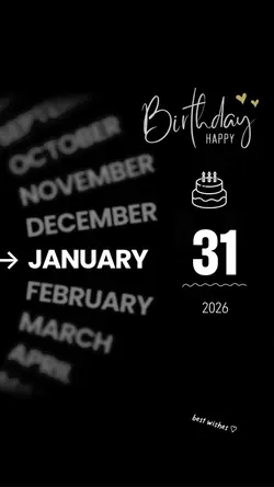 hbd 31 january 2026