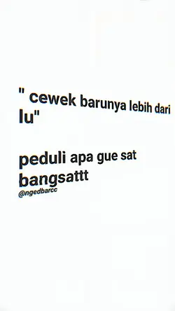 cewek baru nya lebih