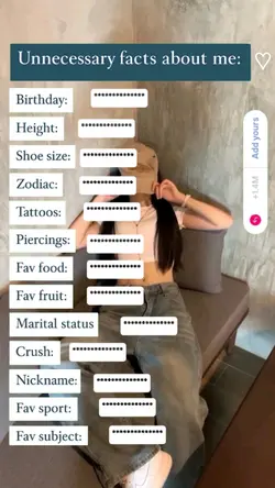 unnecessary facts IG