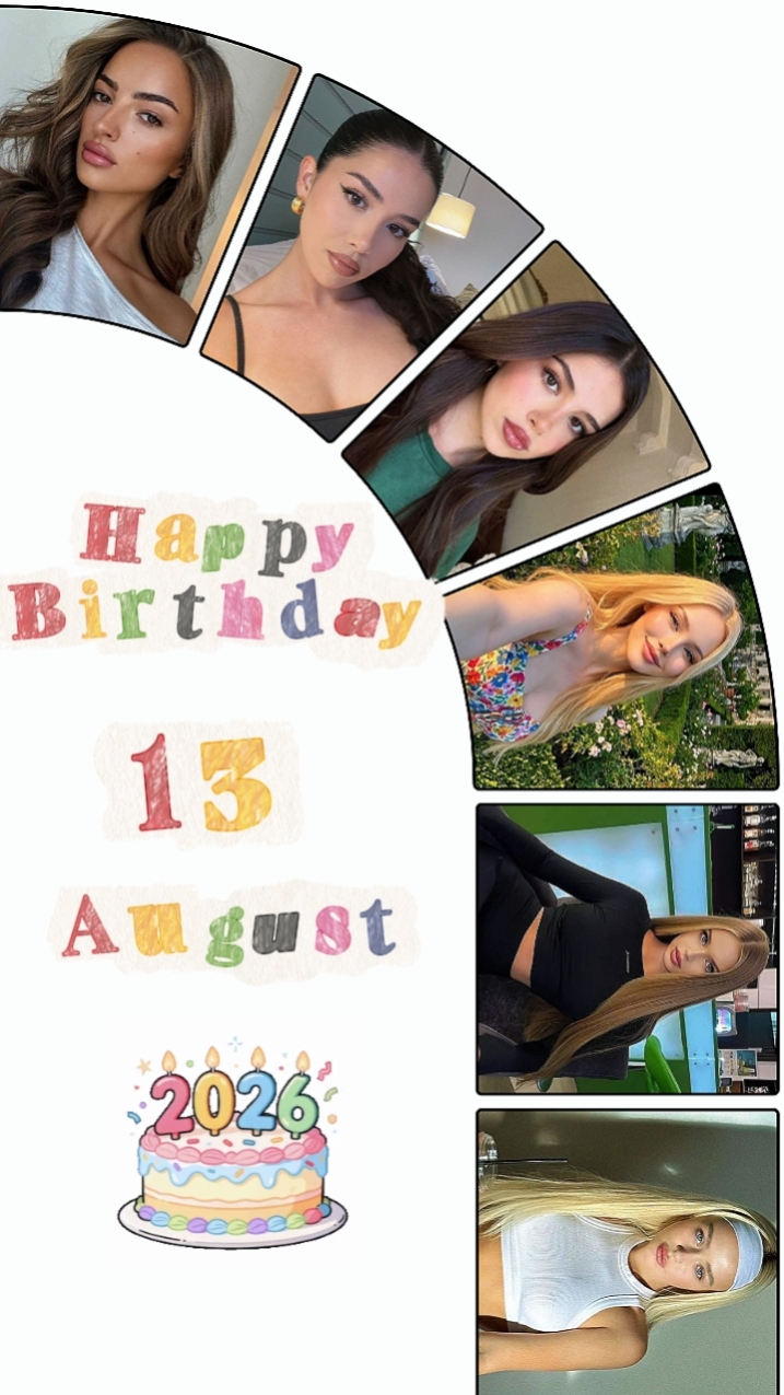 ANNIVERSAIRE LE 13 AOÛT 