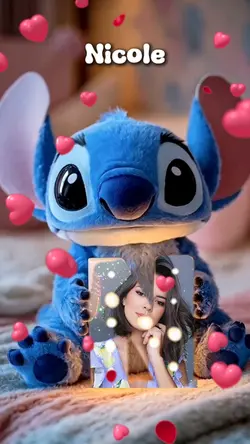 Stitch letra N