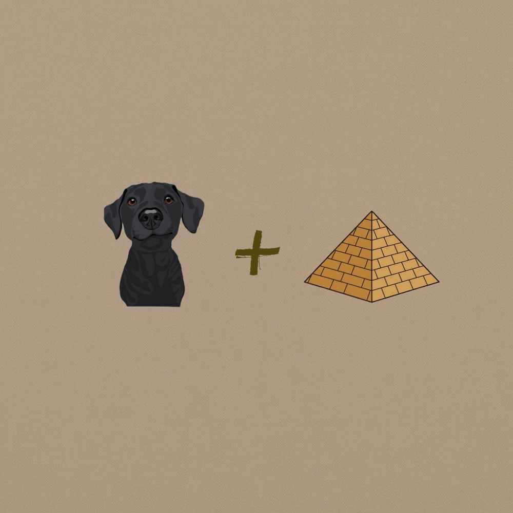 Hund wird ein Pharao