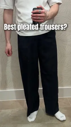 Best Pleated Trouser