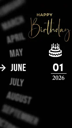 BIRTHDAY 01 JUNE