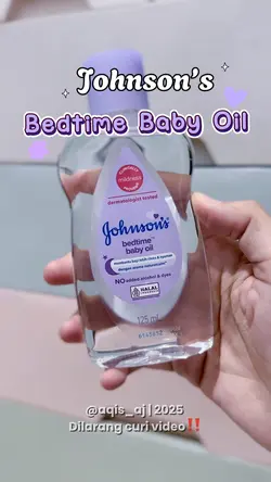 Bedtime baby oil