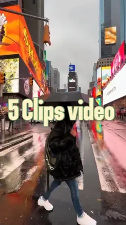 5 Clips video 