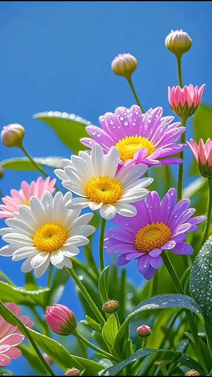 Blumenschablone 