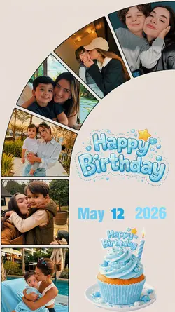 Birthday boy 12 may