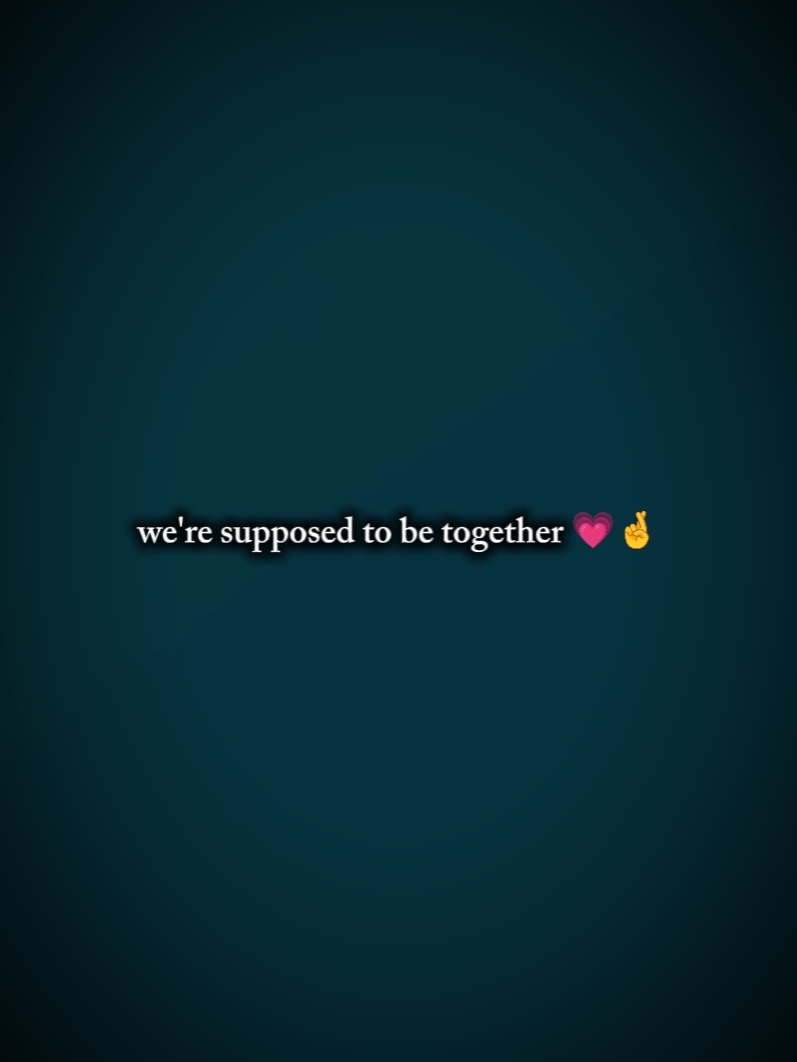 me and you