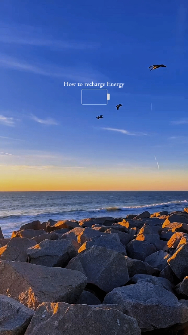 To recharge energy