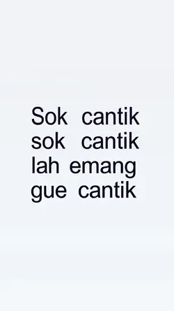 SOK CANTIK