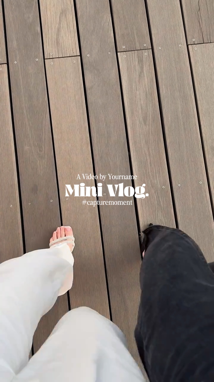 Mini vlog
