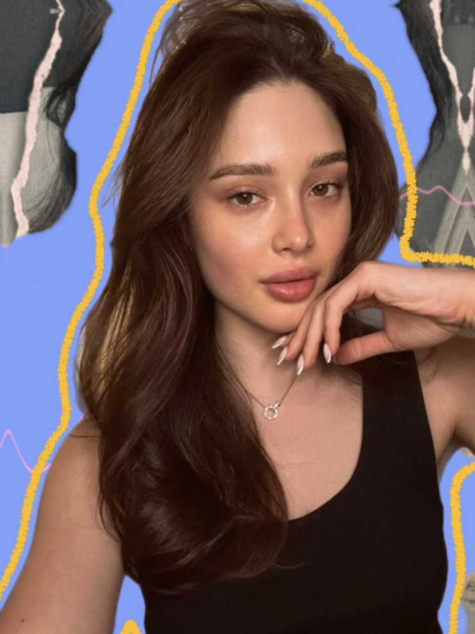 Selfie cutout