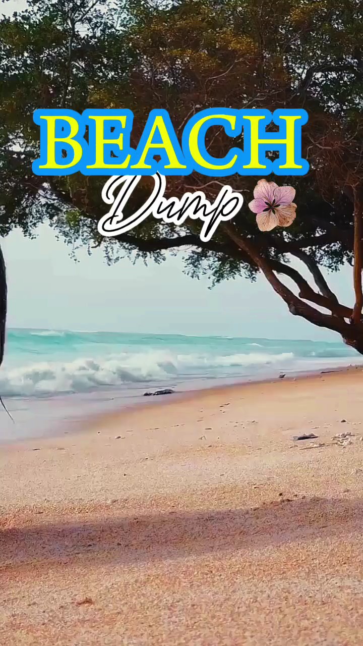 Volcado de playa