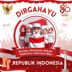 TWIBBON HUTRI KE-80