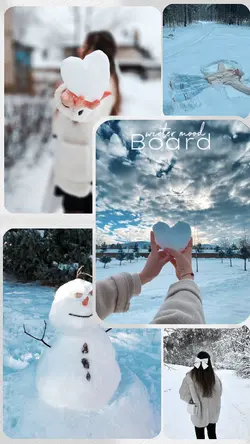 winter mood board