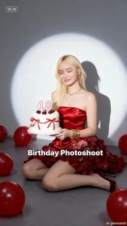 Birthday photoshoot