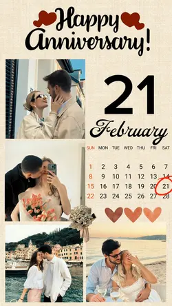 Anniversary 21 Feb