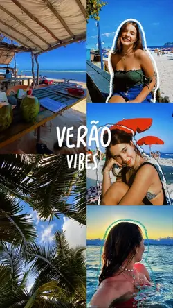 VERÃO VIBES COLAGEM 