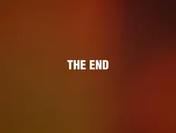 the end 