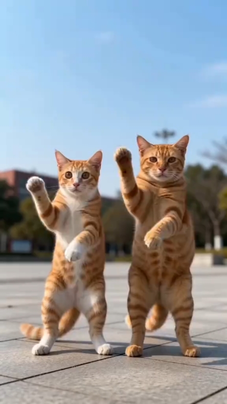 Tendencia del gato de baile