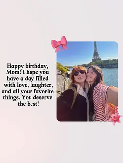 Happy Birthday Mom