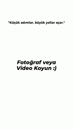 Motivasyon şablon