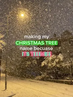 Christmas tree name🎄