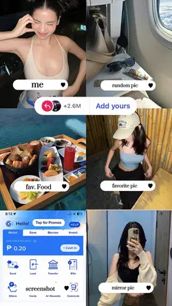 Me, food, rando