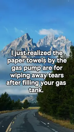I just realized the