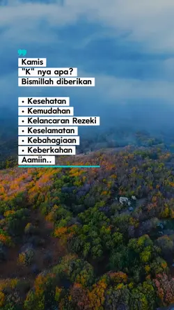 Kamis K nya apa