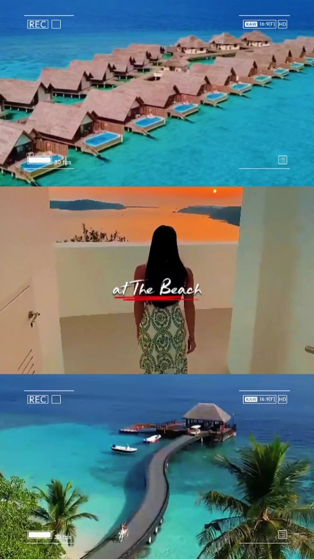 à la plage