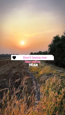 Don't leave me