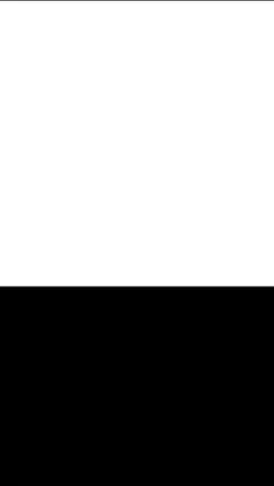 White screen