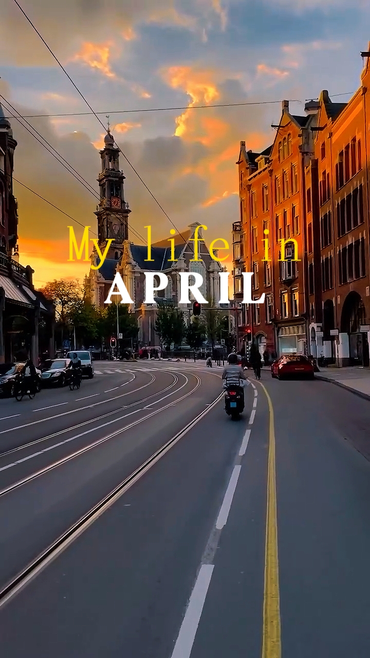 my life in april