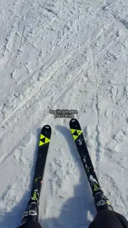 skiing