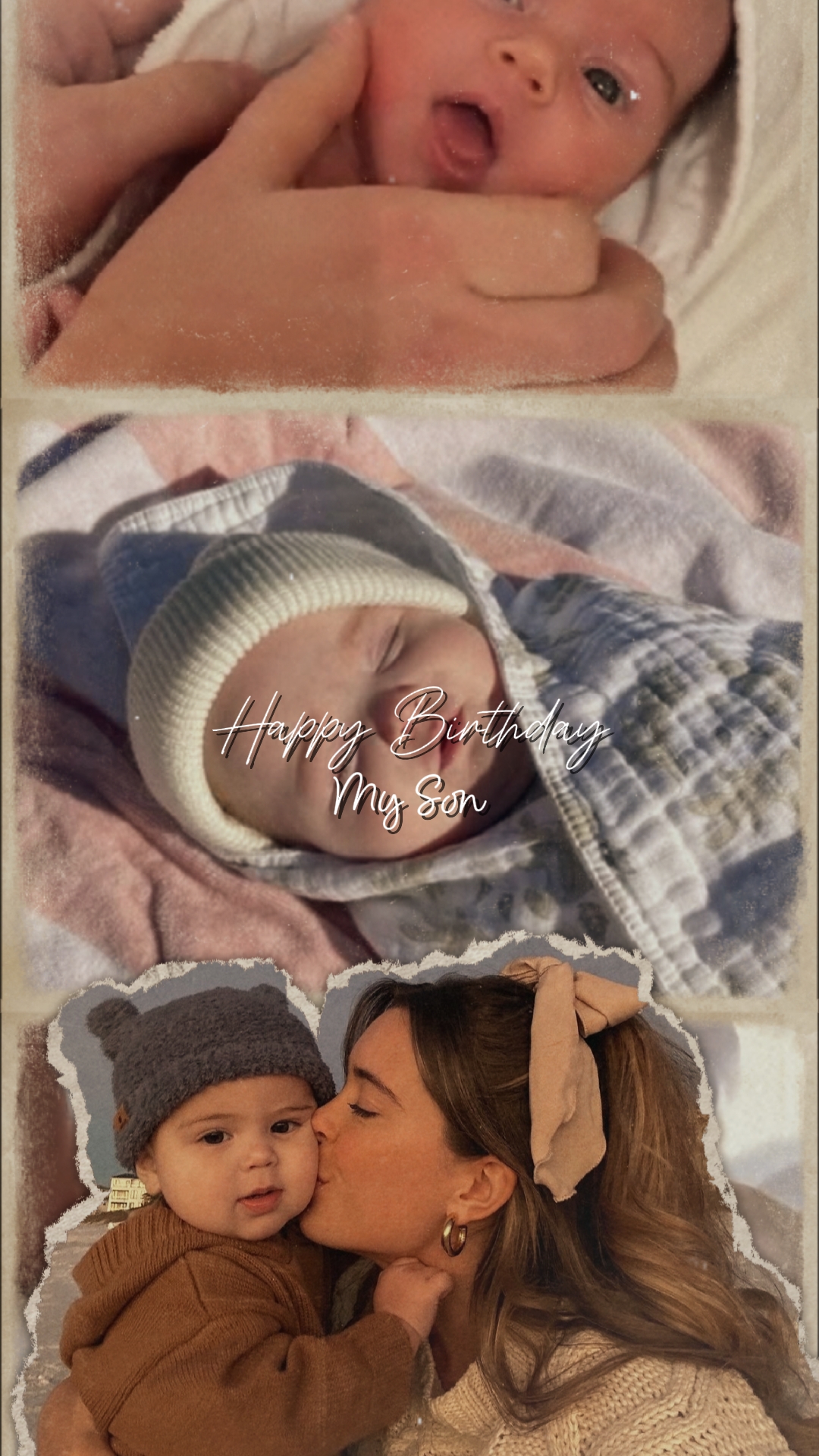 Feliz cumpleaños bebé