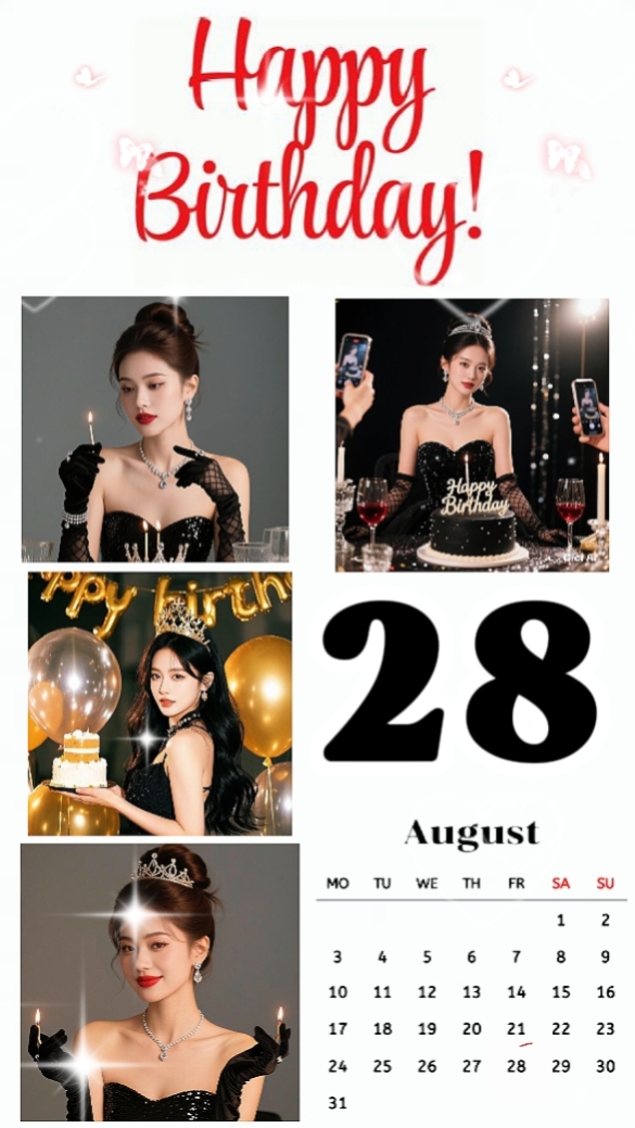 BIRTHDAY 28 AUGUST 