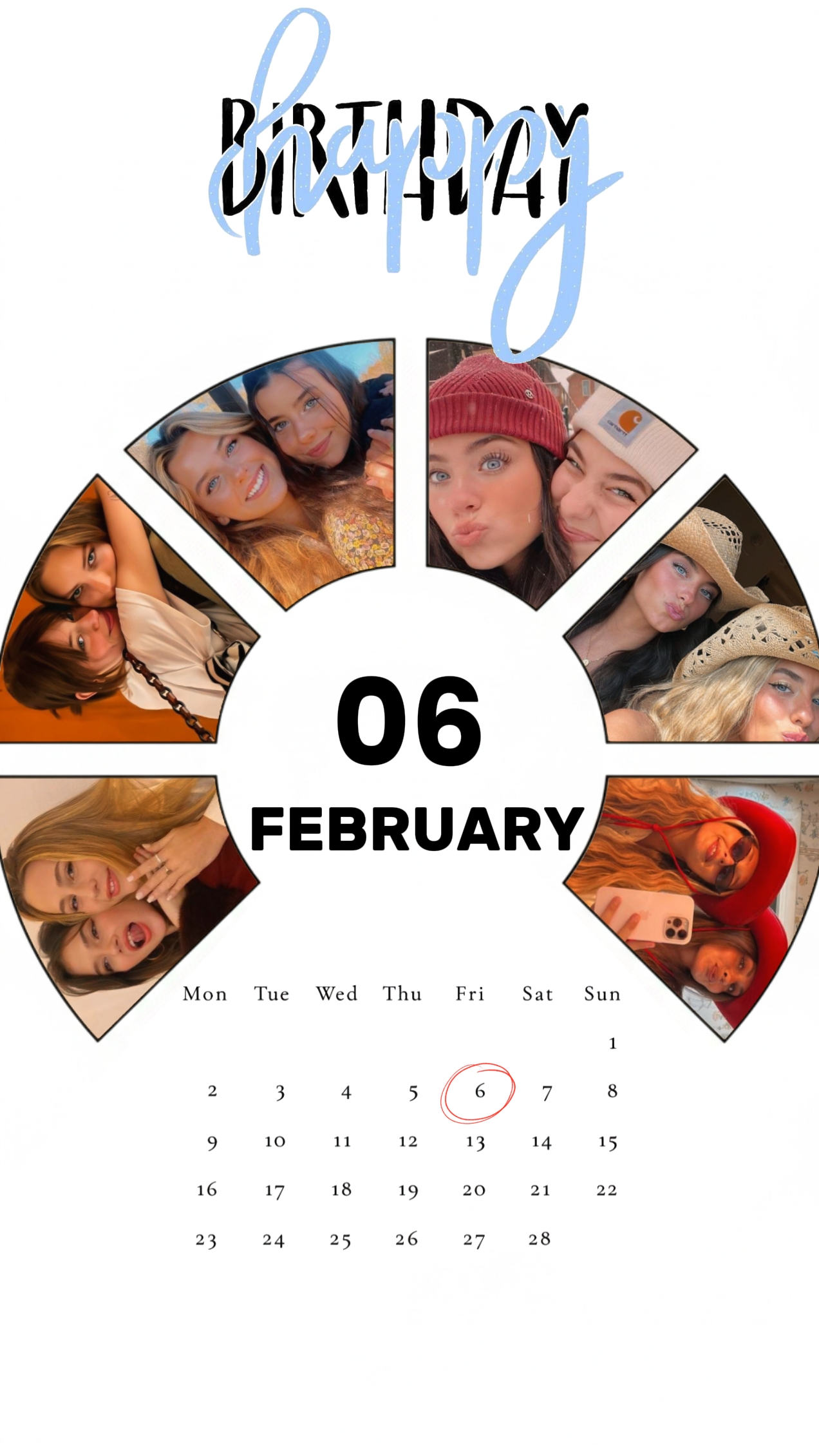 06 February Birthday