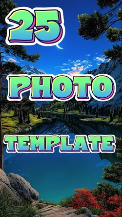 25 Photos Template 
