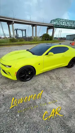 lowered car