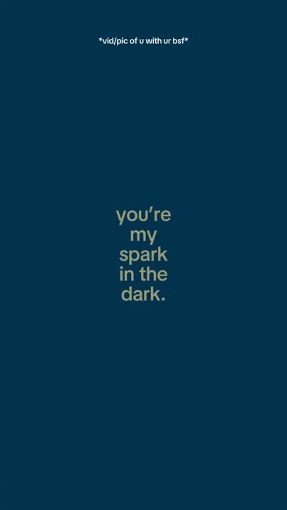 YoureMySparkInDark